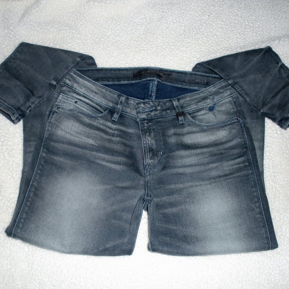 Vintage Guess Curvs X Dark gray fade distressed jeans